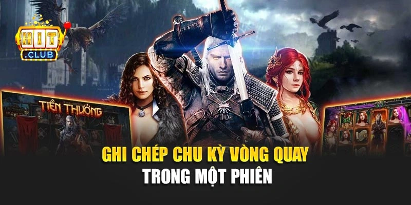 Ghi chép chu kỳ vòng quay trong một phiên